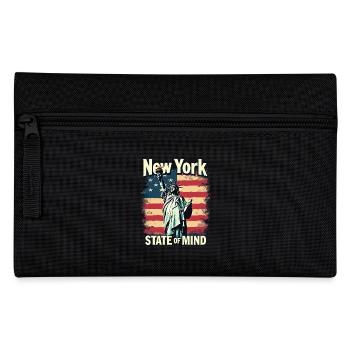 New York State of Mind Freiheitsstatue Nyc - Federtasche - Schwarz - Vorne