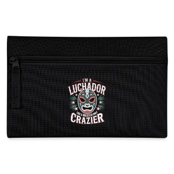 Viva Lucha Libre - Pencil Case - black - Front