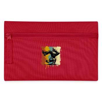 Breakdancing - Pencil Case - red - Front
