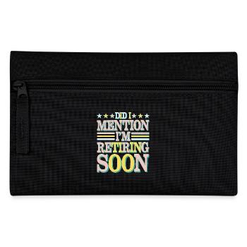 Did I Mention I'm Retiring Soon 5 - Federtasche - Schwarz - Vorne