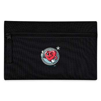 Sweet heart fait un clin d’œil et montre le pouce levé - Trousse - noir - Devant