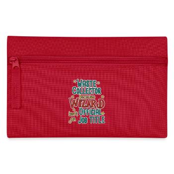 Assistant collecteur de déchets - Trousse - rouge - Devant