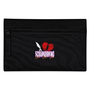 I Love Scrapbooking - Pencil Case - black - Front