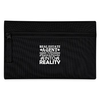 Proud To Be A Real Estate Agent - Pencil Case - black - Front