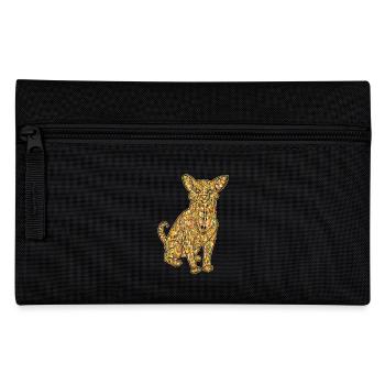 Chihuahua Geometric - Pencil Case - black - Front