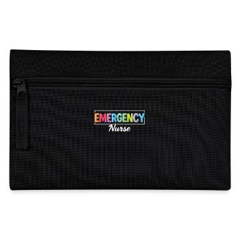 Emergency Nurse Krankenschwester - Pencil Case - black - Front