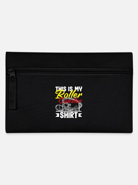 Achterbahn Dieses Ist Mein Shirt - Federtasche - Schwarz
