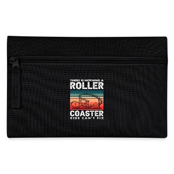 Roller coaster ride can cure everything - Pencil Case - black - Front