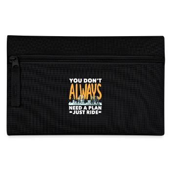 Roller coaster just start riding Plan not necessary - Pencil Case - black - Front