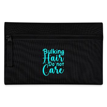 Fitness Motivation Bodybuilder Cheveux Ne S’en soucie pas - Trousse - noir - Devant