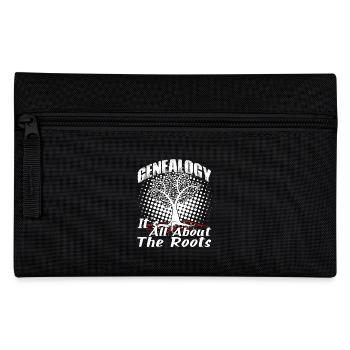 Genealogy Family Roots - Pencil Case - black - Front