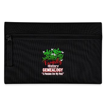 Genealogy A Passion For My Past - Pencil Case - black - Front