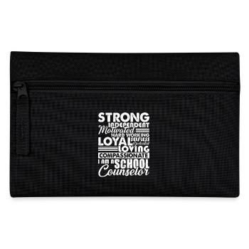 School Counselor Things About School Counselor - Pencil Case - black - Front