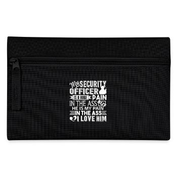 Security Officer I Love My Security Officer - Pencil Case - black - Front