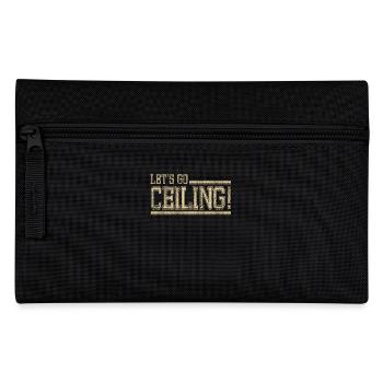 Let's Go Ceiling! Motivierende Lifestyle-Botschaft - Federtasche - Schwarz - Vorne