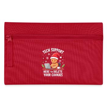 Tech Support, I'm here to delete your cookies - Pencil Case - red - Front