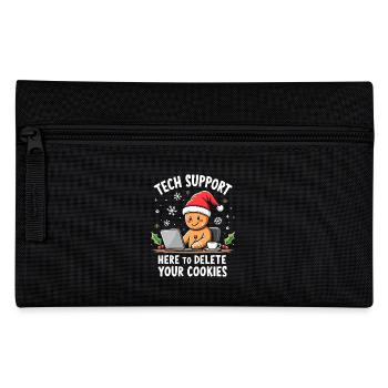 Support technique, je suis là pour supprimer vos cookies - Trousse - noir - Devant