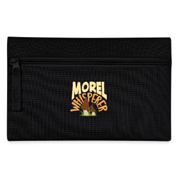 Pilzsammler Morel Whisperer - Federtasche - Schwarz - Vorne