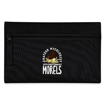 Cueilleurs de champignons aux morilles douteuses - Trousse - noir - Devant