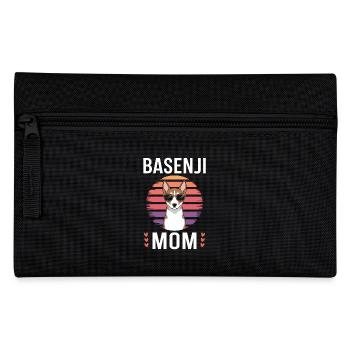 Basenji Spruch Mama Hund Lustiges Basenji Geschenk - Federtasche - Schwarz - Vorne