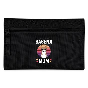 Basenji Spruch Mama Hund Lustiges Basenji Geschenk - Federtasche - Schwarz - Vorne