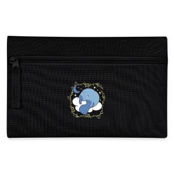 Funny Manatee Dreams - Pencil Case - black - Front