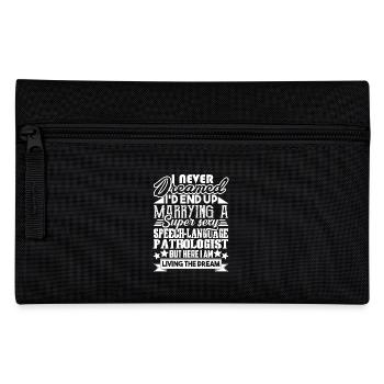 Marrying A Speech Language Pathologist - Pencil Case - black - Front