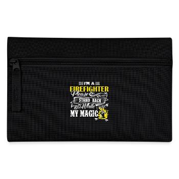 Firefighter I Am A Firefighter - Pencil Case - black - Front