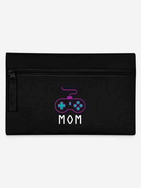 Mom Gamer - Pencil Case - black