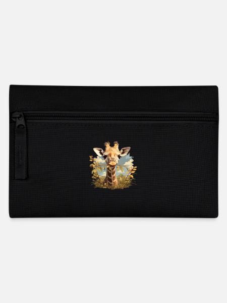 Giraffen Giraffe - Federtasche - Schwarz