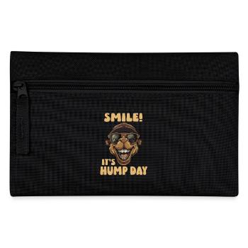 Lächeln! Es Ist Mittwoch, Kamel Mit Sonnenbrille - Federtasche - Schwarz - Vorne