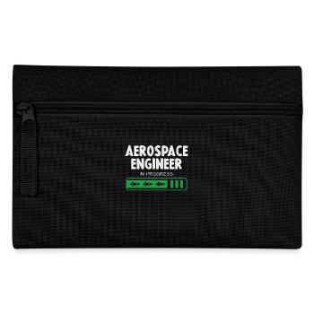 Aerospace Engineer In Progress - Pencil Case - black - Front