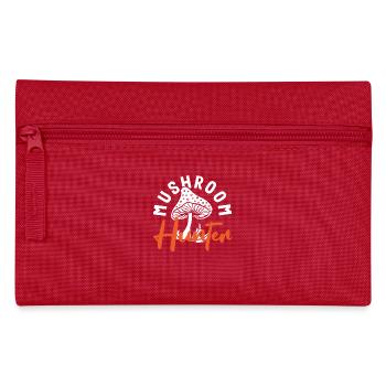 Mushroom Picking Adventure Mushroom Hunter - Pencil Case - red - Front