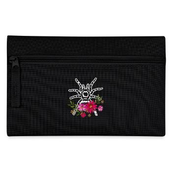 Tarantula With Flowers - Pencil Case - black - Front