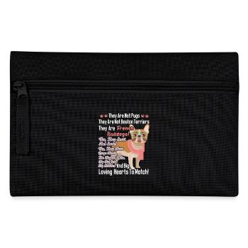 French Bulldog They Are Not Pugs - Pencil Case - black - Front