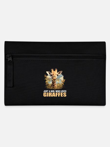 Giraffen Giraffe - Federtasche - Schwarz