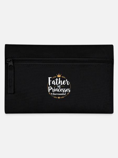 Father of Princesses Stolzer Mädchen Papa Vater - Federtasche - Schwarz