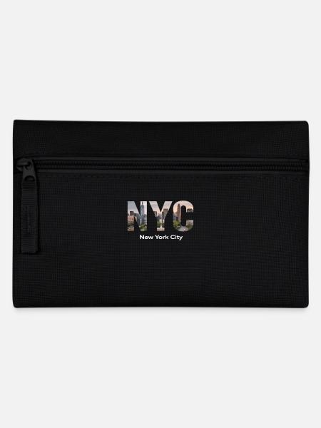 NYC New York – New York City Skyline New York - Federtasche - Schwarz
