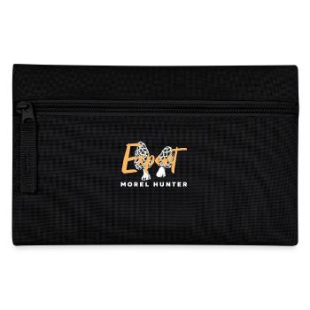 Expert mushroom picker Morel Hunter - Pencil Case - black - Front