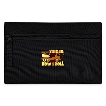 Crane Operator This Is How I Roll - Pencil Case - black - Front