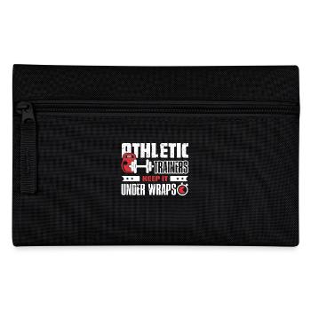 Athletic Trainers Keep It Under Wraps - Pencil Case - black - Front