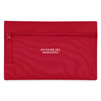 Am Rande Des Wahnsinns - Federtasche - Rot - Vorne