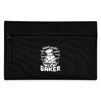 Trust Me I am A Baker - Pencil Case - black - Front