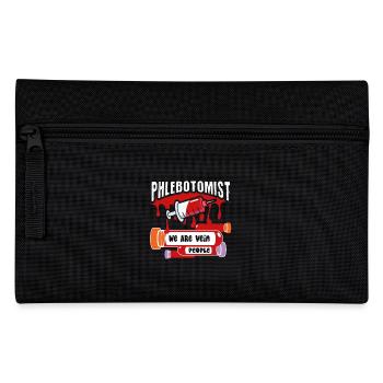 Phlebotomist We Are Vein People - Pencil Case - black - Front