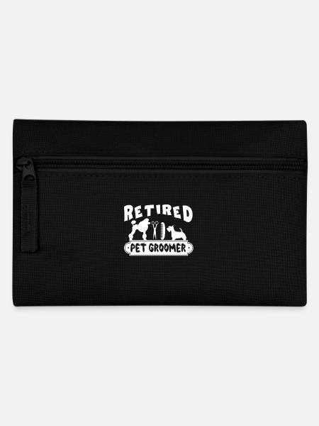 Retired Pet Groomer - Pencil Case - black