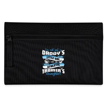 I Am An Athletic Trainer's Daughter - Pencil Case - black - Front