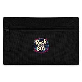 Rock Les années 80 Fête Fête Look rétro des années 80 - Trousse - noir - Devant