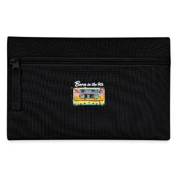 Born in the 90's Kassette Retro Look 90er Fans - Federtasche - Schwarz - Vorne