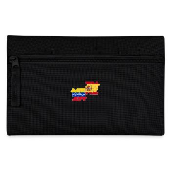 Venezuela Spain Flag Spaniards Venezuelans - Pencil Case - black - Front