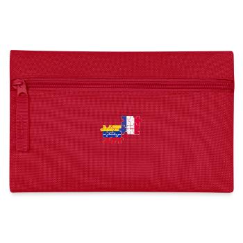 Venezuela France Flag French Venezuelans - Pencil Case - red - Front
